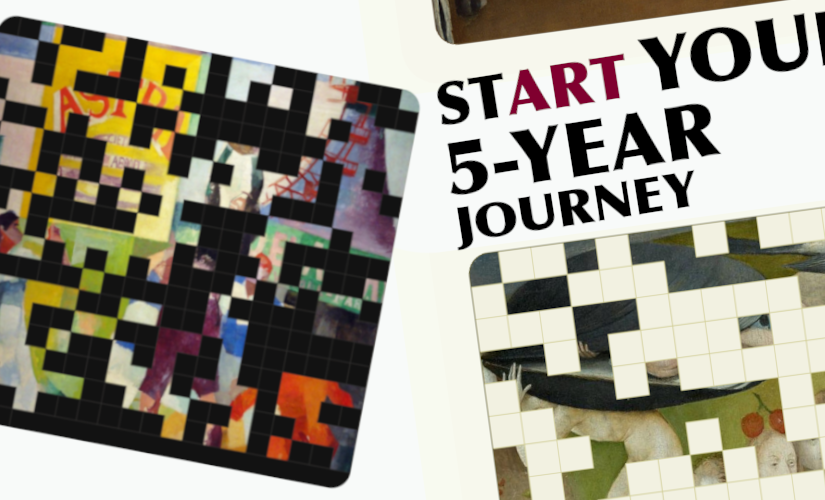 5Y Habit Tracker: Art Edition